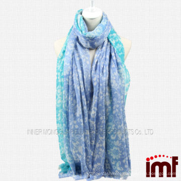 Blue Green Oversize Cashmere Scarves